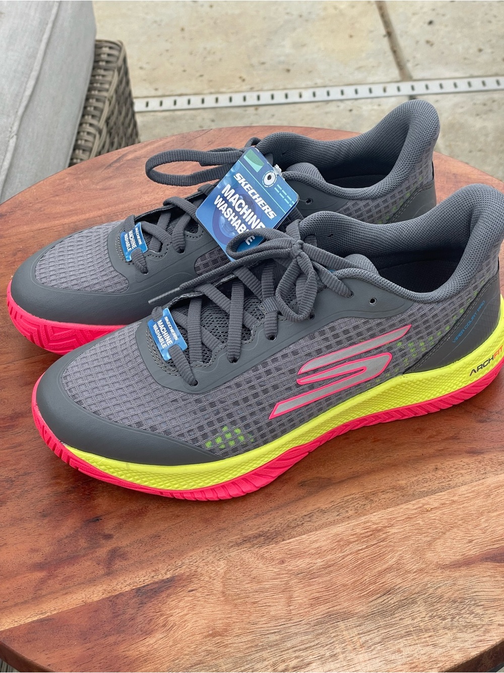 Skechers - Womens Skechers Viper Court Pro - Pickleball Sneakers